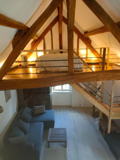 Вилла Le Ptit Loft Brechamps Экстерьер фото